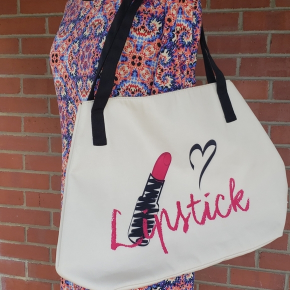 Lipstick. Bags Lipstick Tote Bag Nwot 2 Long X 4 High Poshmark